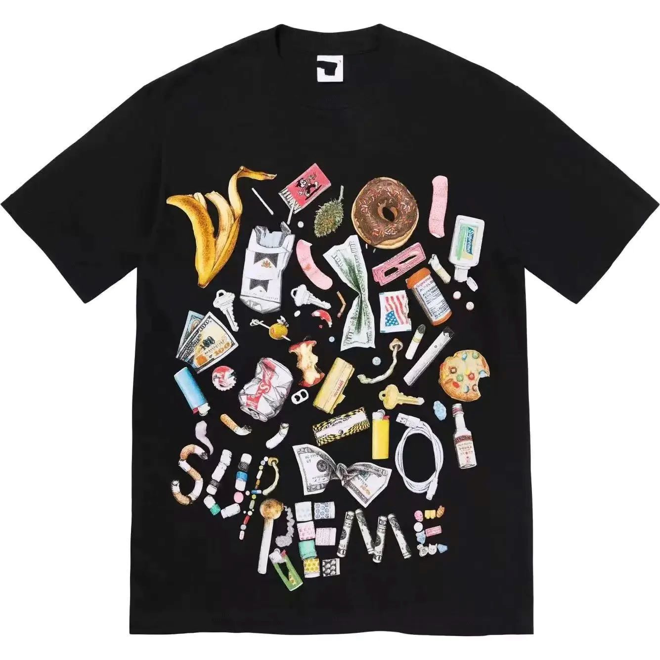 Men’s T-shirt Short Sleeve Printed T-shirt