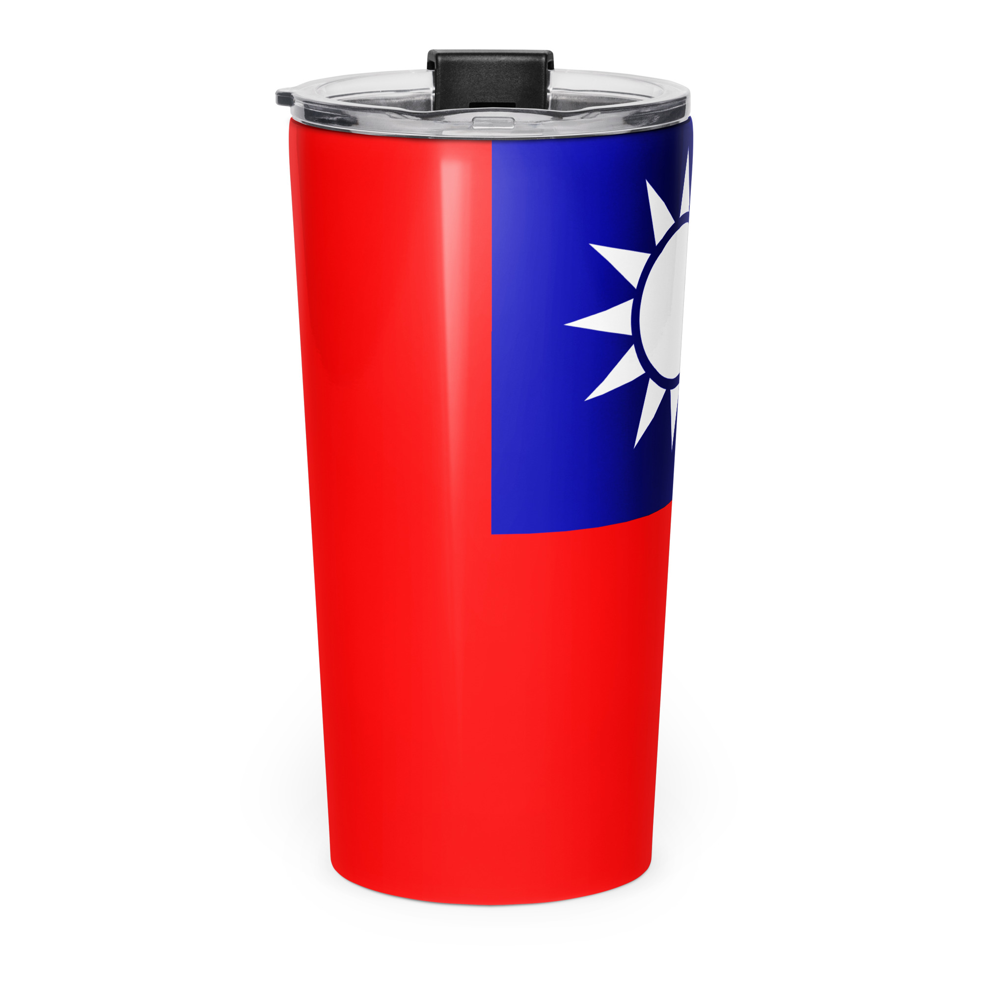 Taiwan Flag Tapered stainless steel tumbler