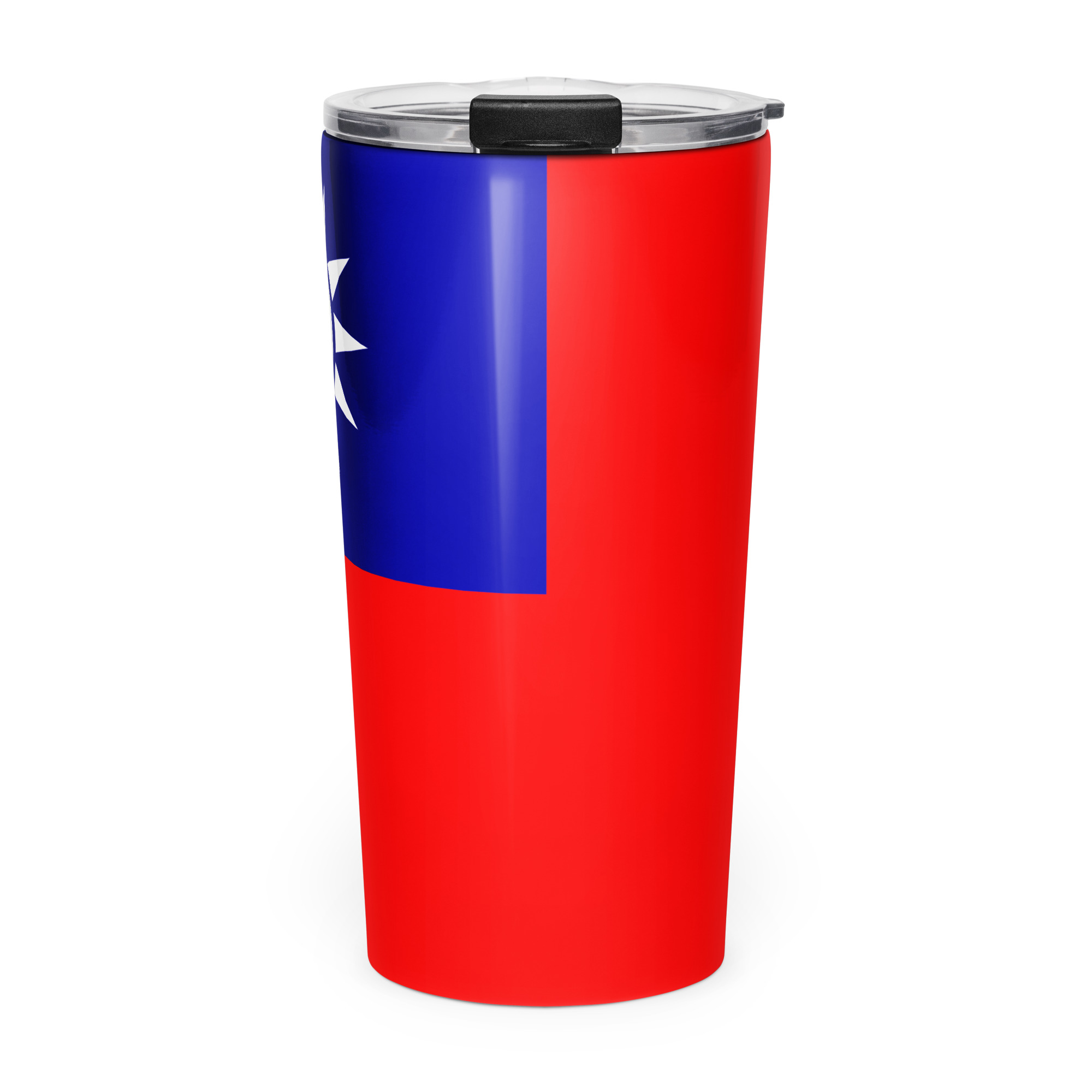 Taiwan Flag Tapered stainless steel tumbler