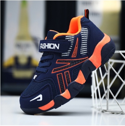 Sport Kids Sneakers Boys Casual Shoes For Children Sneakers Girls Shoes Leather Anti-Slippery Fashion Tenis Infantil Menino Mesh - Image 3