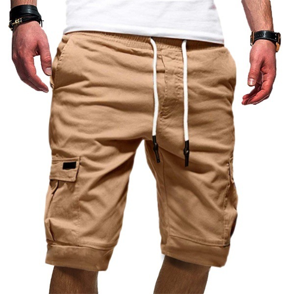 Men Casual Jogger Sports Cargo Shorts Military Combat Workout Gym Trousers Summer Mens Clothing - Image 4