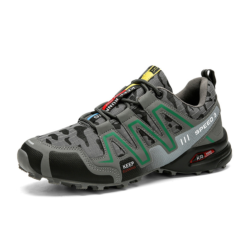 Men Hiking Shoes Climbing Male Sports Shoes Work Safety Toe Tactical Non-Slip Durable Trekking Sneakers Mens Footwear - Image 7