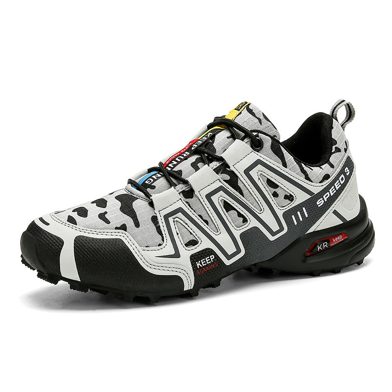 Men Hiking Shoes Climbing Male Sports Shoes Work Safety Toe Tactical Non-Slip Durable Trekking Sneakers Mens Footwear - Image 9