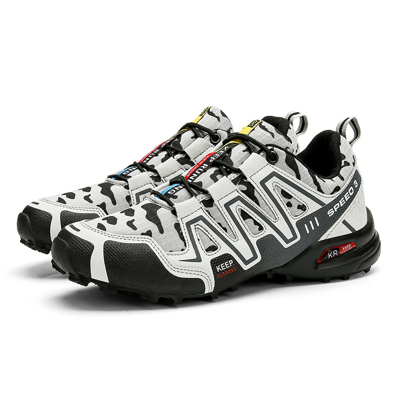 Men Hiking Shoes Climbing Male Sports Shoes Work Safety Toe Tactical Non-Slip Durable Trekking Sneakers Mens Footwear - Image 8