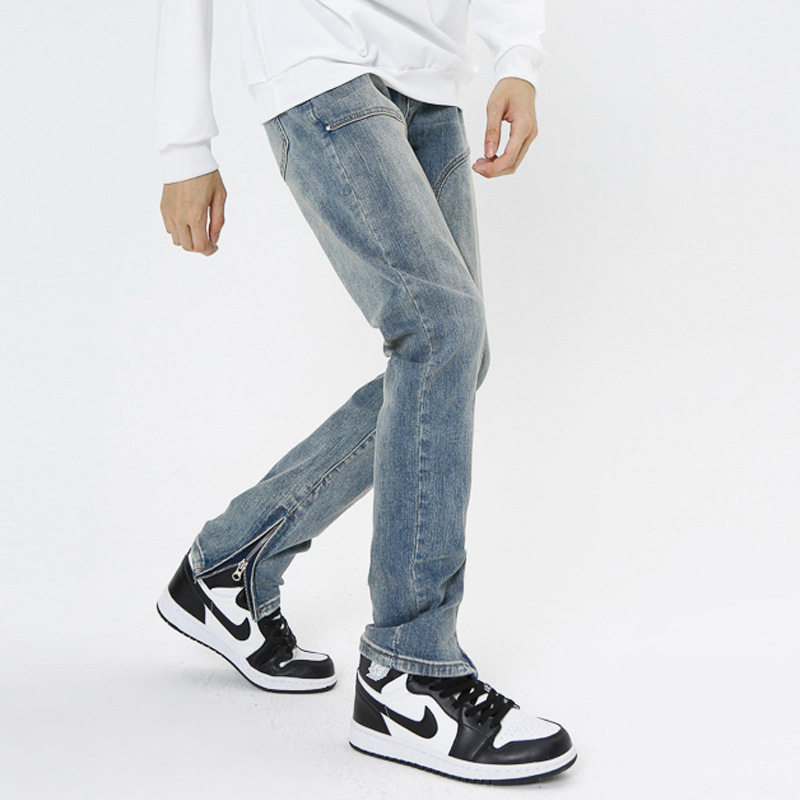 American High Street European And American Straight-leg Pants - Image 7