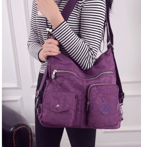 Luxury Handbags Women Bags Designer Waterproof Bylon Cloth Crossbody Bags For Women Large Capacity Lady Shoulder Bag Tote - Image 3