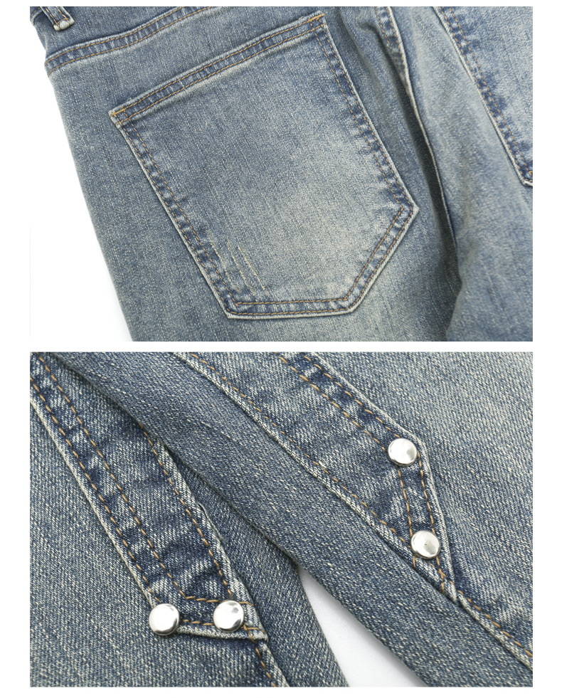 American High Street European And American Straight-leg Pants - Image 9
