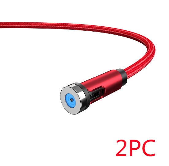 Essager Rotate Magnetic Cable 360 Degree USB Type C Charging Cable Fast Charging Magnet Charger 540 Rotate Micro Magnetic Cable - Image 4