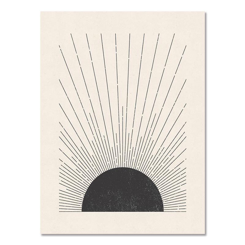 Abstract Bohemian Art Poster Ins Style Living Room Airbrushed Painting For Decoration - Image 6