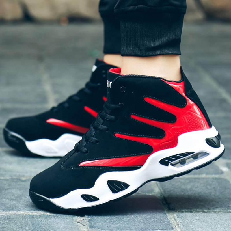 Men Air Cushion Basketball Shoes Wear-resistant Sneakers For Men Hommel Basketball Boots Sneakers Men - Image 10