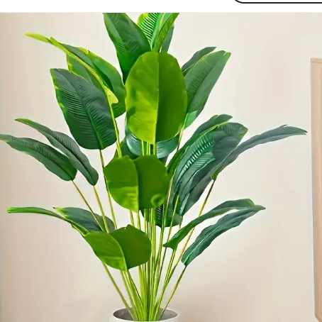 Simulation Green Plant 12-24 Head Beam Round Back Of Turtle Wall Decoration Garden - Image 3