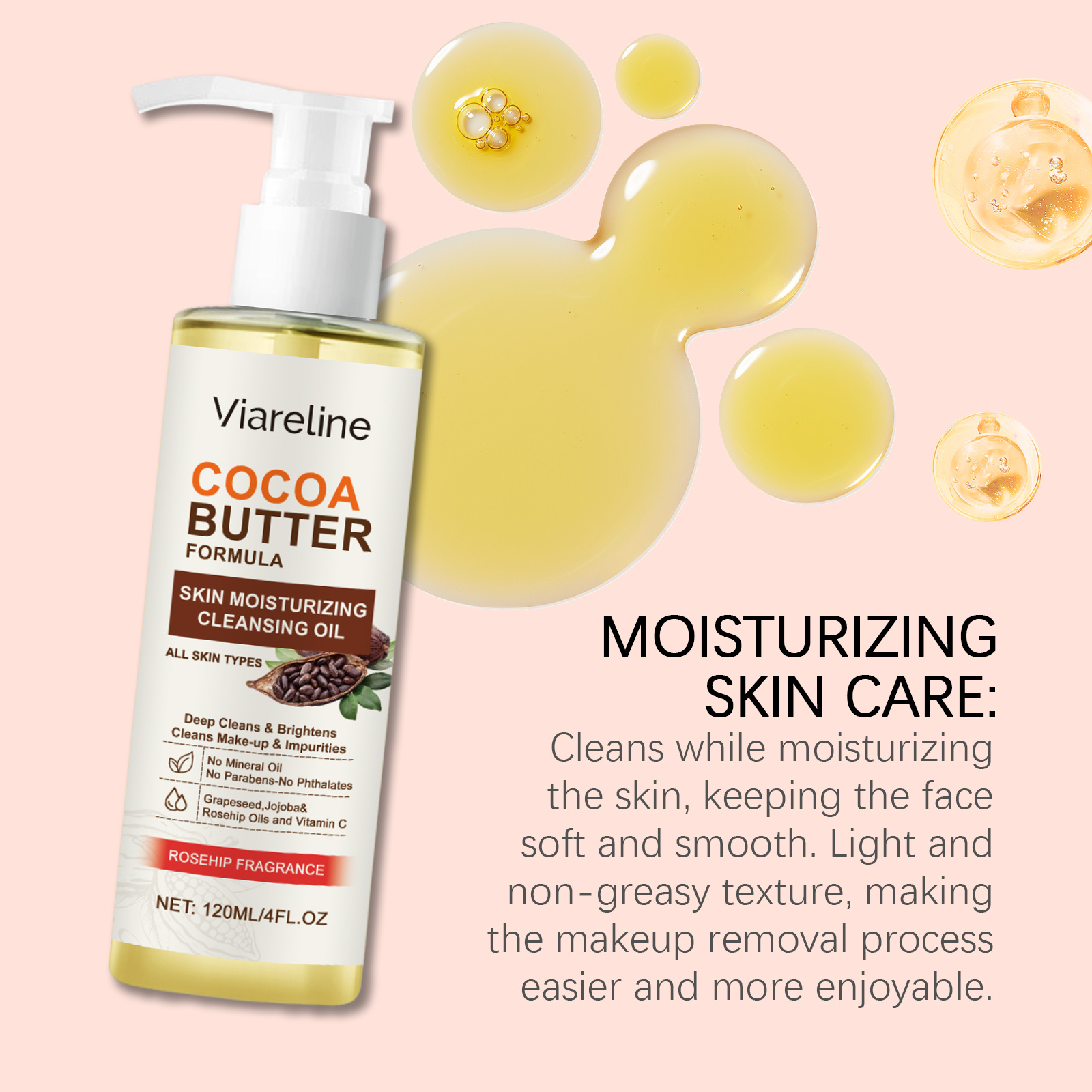 Facial Gentle Makeup Remover Oil