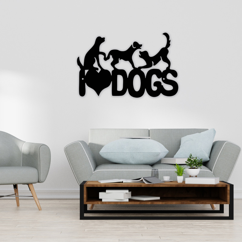 Art Abstract Indoor Wall Decoration Animal Style Background Wall