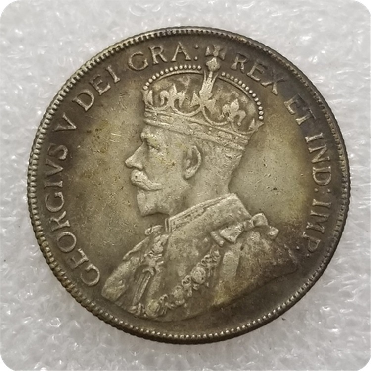 Antique-style Craft Item Canada 1932 50-cent Silver Commemorative Coin