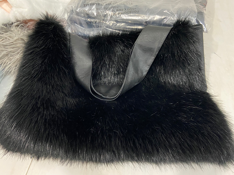 Women's Bags, Handbags, Women's Shoulder Bags, Fur Bags, Plush Bags - Image 5