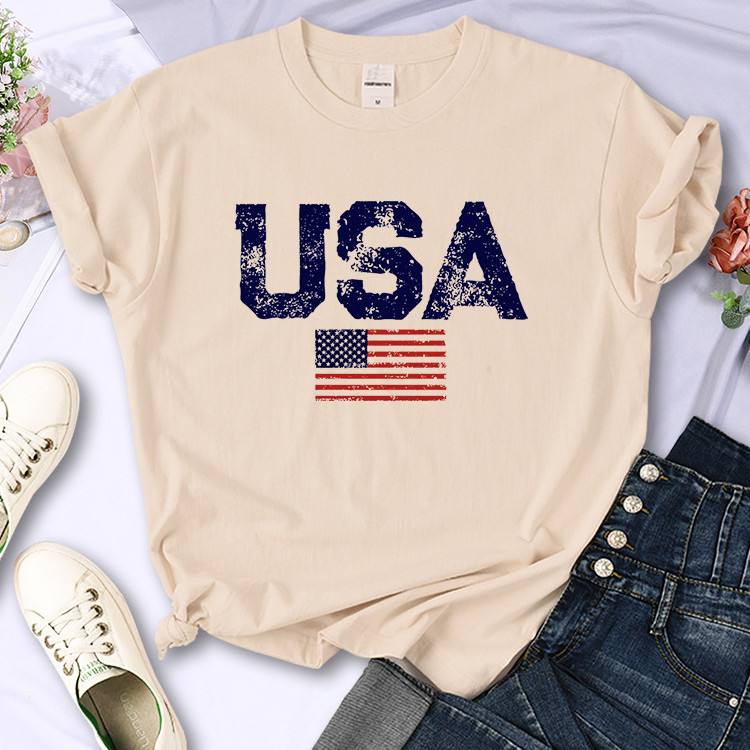American Letters American Stars And Stripes Printed Women’s T-shirt